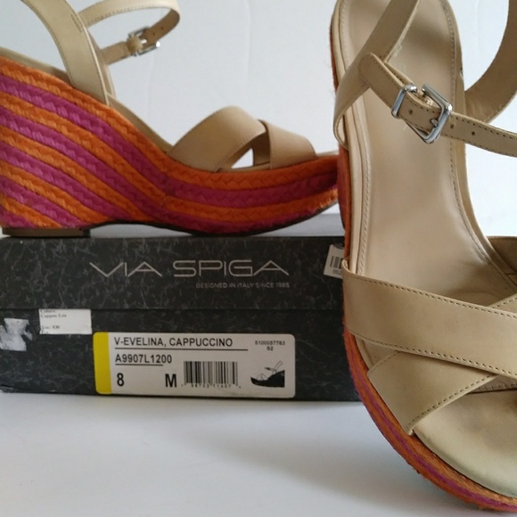 via spiga platform sandals